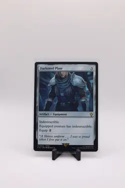 x1 Darksteel Plate R MTG Commander: Final Fantasy M/NM, English - Image 1