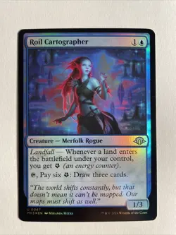 1x Modern Horizons 3 Roil Cartographer Foil NM/M Magic The Gathering Mtg - Image 1