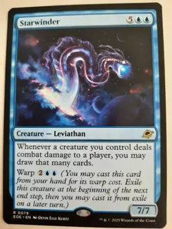 Starwinder #0079 Edge of Eternities MTG Magic the Gathering NM - Image 1