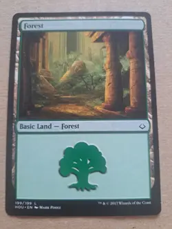 Forest (199) Hour of Devastation - MTG - Image 1