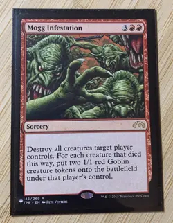 Mogg Infestation - FANTASTIC Condition - The List Reprints - NM MTG - Image 1