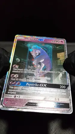 Mewtwo GX - 78/73 - Shining Legends - Full Art Secret Rare - Pokemon Card - Image 2
