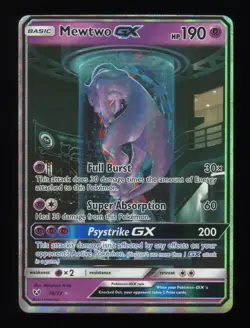 Mewtwo GX - 78/73 - Shining Legends - Full Art Secret Rare - Pokemon Card - Image 4