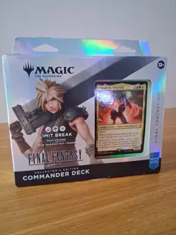 LIMIT BREAK -CLOUD, EX SOLDIER COMMANDER COLLECTOR DECK EN MTG FINAL FANTASY - Image 1