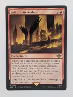 Fall of Cair Andros - NM - LOTR - MTG - Image 1