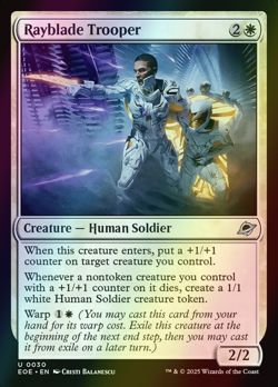 MTG Rayblade Trooper Foil ** Edge of Eternities ** English - Image 1