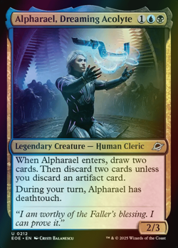 MTG Alpharael, Dreaming Acolyte Foil ** Edge of Eternities ** English - Image 1