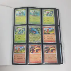 Pokemon 151 Master Base Set 165/165 Complete + Reverse Holo + ex + Mew Binder - Image 2
