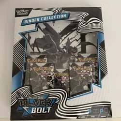 Black Bolt Binder Collection Nintendo Not Opened Perfect Condition Pokemon TCG - Image 1