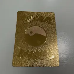 2019 Pokemon Shining Charizard GX Gold Foil Fan Art Display - Image 2