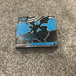 Pokemon TCG Black Bolt Elite Trainer Box ETB - Sealed - Fast Shipping - Image 1