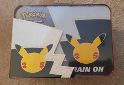 Pokemon TCG Celebration 25th Anniversary Collector’s Chest Lunch Box Tin Sealed - Image 2