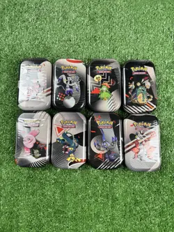 Pokemon Black Bolt & White Flare Unova Mini Tin Full Set | Brand New, Sealed ✅ - Image 1