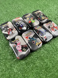 Pokemon Black Bolt & White Flare Unova Mini Tin Full Set | Brand New, Sealed ✅ - Image 2