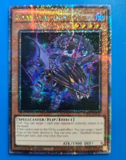 Near Mint Yugioh Shaddoll Dragon - RA04-EN228 - Quarter Century Secret Rare - Image 1