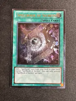 YuGiOh SPELLBOOK OF SECRETS 1st edition Ultimate Rare REDU-EN057 - Image 1