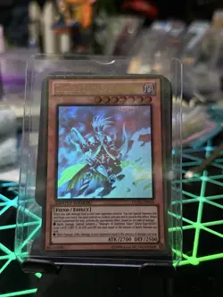 Yugioh Gorz the Emissary of Darkness GLD5-EN024 Gold Ghost Rare LP - Image 1