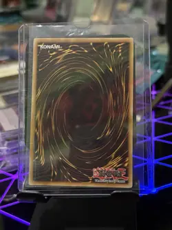 Yugioh Gorz the Emissary of Darkness GLD5-EN024 Gold Ghost Rare LP - Image 2