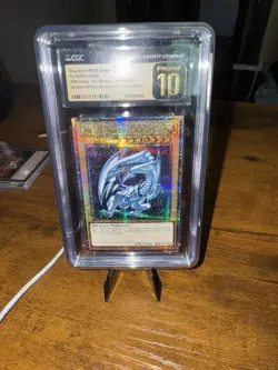 Yugioh Blue-Eyes White Dragon MP24 Black Label Quarter Century Grade 10 PRISTINE - Image 1