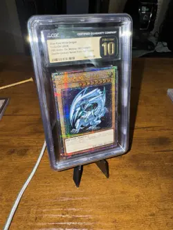 Yugioh Blue-Eyes White Dragon MP24 Black Label Quarter Century Grade 10 PRISTINE - Image 2