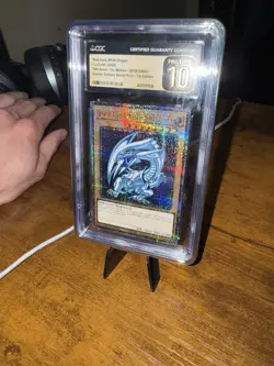 Yugioh Blue-Eyes White Dragon MP24 Black Label Quarter Century Grade 10 PRISTINE - Image 3