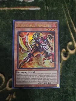 Yugioh Rescue-ACE Impulse MP24-EN277 Ultra Rare 1st Edition - Image 1
