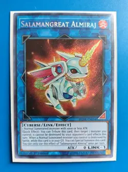 Near Mint Yugioh Salamangreat Almiraj Secret Rare 1st Edition BLHR-EN054 - Image 1