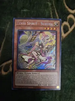 Yugioh Tenyi Spirit Suruya SUDA-EN021 Secret Rare 1st Edition - Image 1