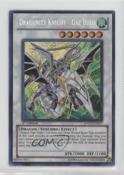 Dragunity Knight - Gae Bulg 1st Ed. YuGiOh Hidden Arsenal 3 #HA03-EN057 0bt4 - Image 1