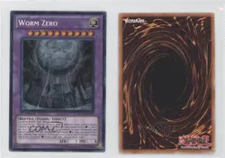 Worm Zero 1st Ed. YuGiOh Hidden Arsenal 3 #HA03-EN056 2010 0a1 - Image 3
