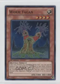 Worm Yagan 1st Ed. YuGiOh Hidden Arsenal 3 #HA03-EN055 2010 0b5 - Image 1