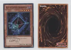Ally of Justice Quarantine 1st Ed. YuGiOh Hidden Arsenal 3 #HA03-EN051 2010 0b5 - Image 3
