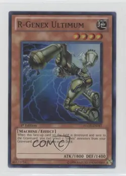 R-Genex Ultimum 1st Ed. YuGiOh Hidden Arsenal 3 #HA03-EN047 2010 00em - Image 1
