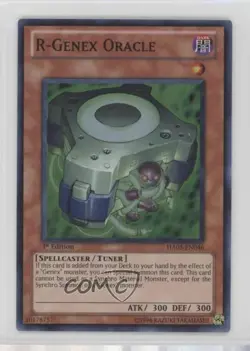 R-Genex Oracle 1st Ed. YuGiOh Hidden Arsenal 3 #HA03-EN046 2010 q5p - Image 1
