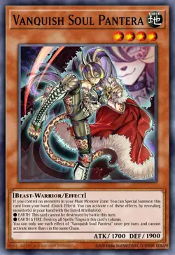 Vanquish Soul Pantera - RA04 - Collectors RARE - Yugioh Euro - Image 1