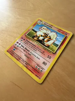 Arcanine 23/102 Pokemon Base Set Rare Card Very Good Condition - Image 3