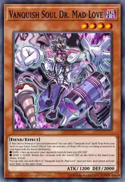 Vanquish Soul Dr Mad Love - RA04 - Ultimate RARE - Yugioh Euro - Image 1