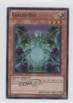 Fabled Dyf 1st Ed. YuGiOh Hidden Arsenal 3 #HA03-EN036 2010 0b5 - Image 1