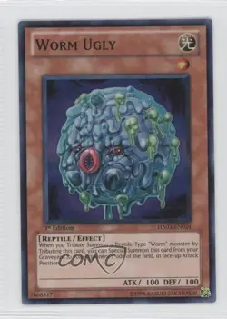 Worm Ugly 1st Ed. YuGiOh Hidden Arsenal 3 #HA03-EN024 2010 0b5 - Image 1