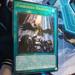 Yugioh Forbidden Droplet RA01-EN064 PUR 1st ED NM Prismatic Ultimate - Image 2