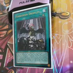 Yugioh Forbidden Droplet RA01-EN064 PUR 1st ED NM Prismatic Ultimate - Image 2