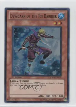 Dewdark of the Ice Barrier 1st Ed. YuGiOh Hidden Arsenal 3 #HA03-EN020 2010 3o2 - Image 1
