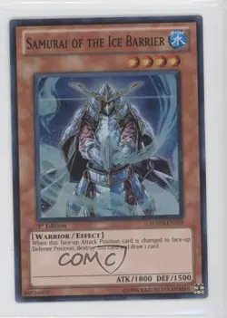 Samurai of the Ice Barrier 1st Ed. YuGiOh Hidden Arsenal 3 #HA03-EN019 2010 0b5 - Image 1