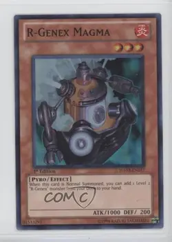 R-Genex Magma 1st Ed. YuGiOh Hidden Arsenal 3 #HA03-EN017 2010 gl9 - Image 1
