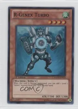 R-Genex Turbo 1st Ed. YuGiOh Hidden Arsenal 3 #HA03-EN014 2010 0b5 - Image 1