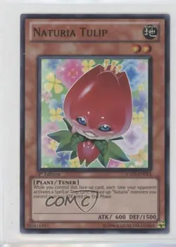 Naturia Tulip 1st Ed. YuGiOh Hidden Arsenal 3 #HA03-EN013 2010 00jz - Image 1