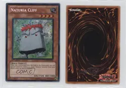 Naturia Cliff 1st Ed. YuGiOh Hidden Arsenal 3 #HA03-EN012 2010 e6j - Image 3