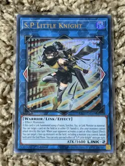 Yugioh S:P Little Knight RA03-EN049 1st Edition Ultra Rare NM - Image 1