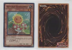 Naturia Sunflower 1st Ed. YuGiOh Hidden Arsenal 3 #HA03-EN011 2010 0ra7 - Image 3