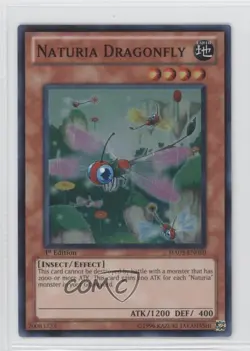 Naturia Dragonfly 1st Ed. YuGiOh Hidden Arsenal 3 #HA03-EN010 2010 0b5 - Image 1